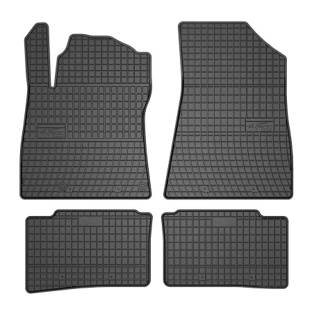 Tappetini compatibili con Kia Niro II PHEV dal 2022 in poi, su misura in Gomma