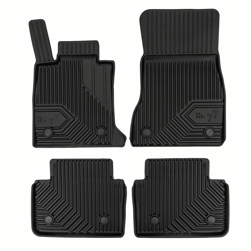 Tappetini compatibili con BMW i5 dal 2023 in poi, su misura in Gomma TPE