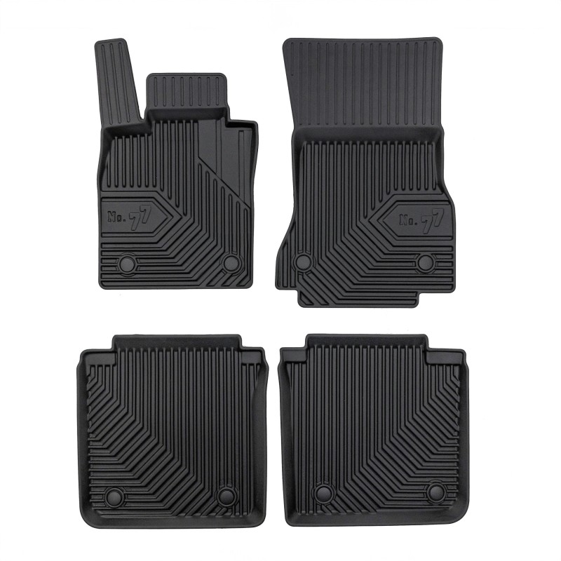 Tappetini compatibili con BMW Serie 7 G70 dal 2022 in poi, su misura in Gomma TPE