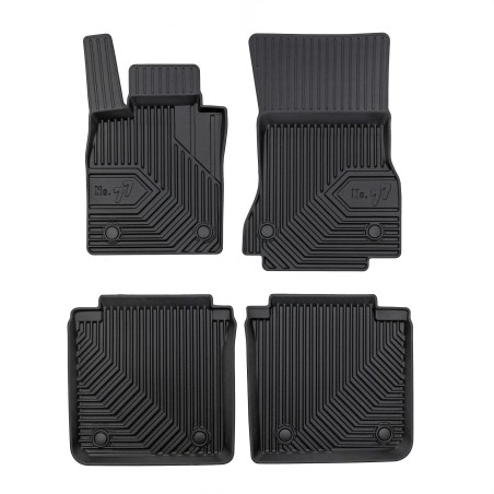 Tappetini compatibili con BMW Serie 7 G70 dal 2022 in poi, su misura in Gomma TPE