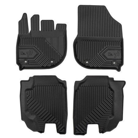 Tappetini compatibili con Honda HR-V III e:HEV dal 2021 in poi, su misura in Gomma TPE