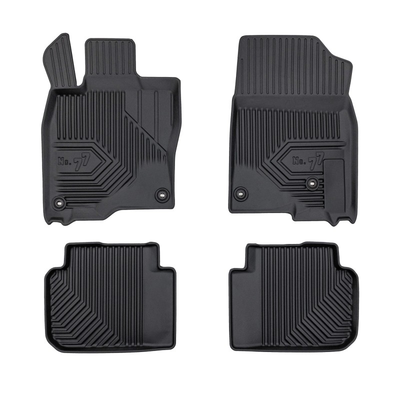 Tappetini compatibili con Honda Civic XI dal 2021 in poi, su misura in Gomma TPE