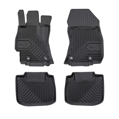 Tappetini compatibili con Subaru Outback V 2014-2019, su misura in Gomma TPE