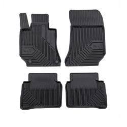 Tappetini compatibili con Mercedes-Benz Classe E W212 2009-2016, su misura in Gomma TPE