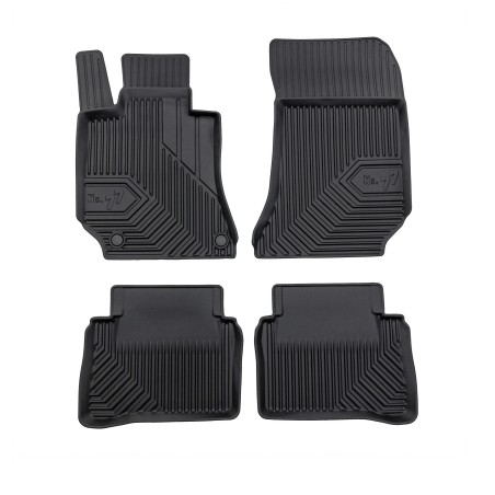 Tappetini compatibili con Mercedes-Benz Classe E W212 2009-2016, su misura in Gomma TPE