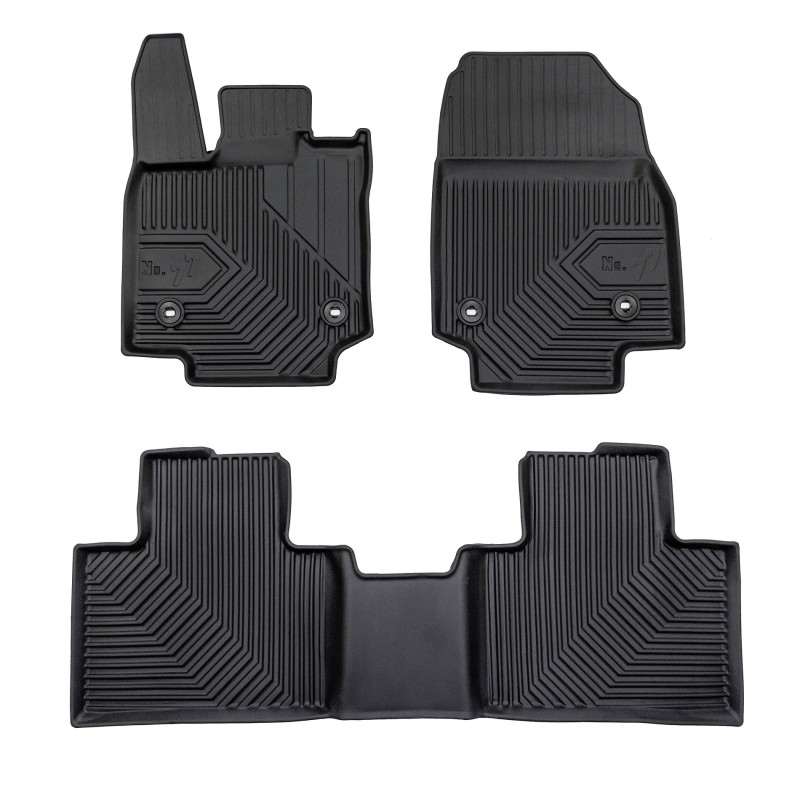 Tappetini compatibili con Lexus RX V dal 2022 in poi, su misura in Gomma TPE