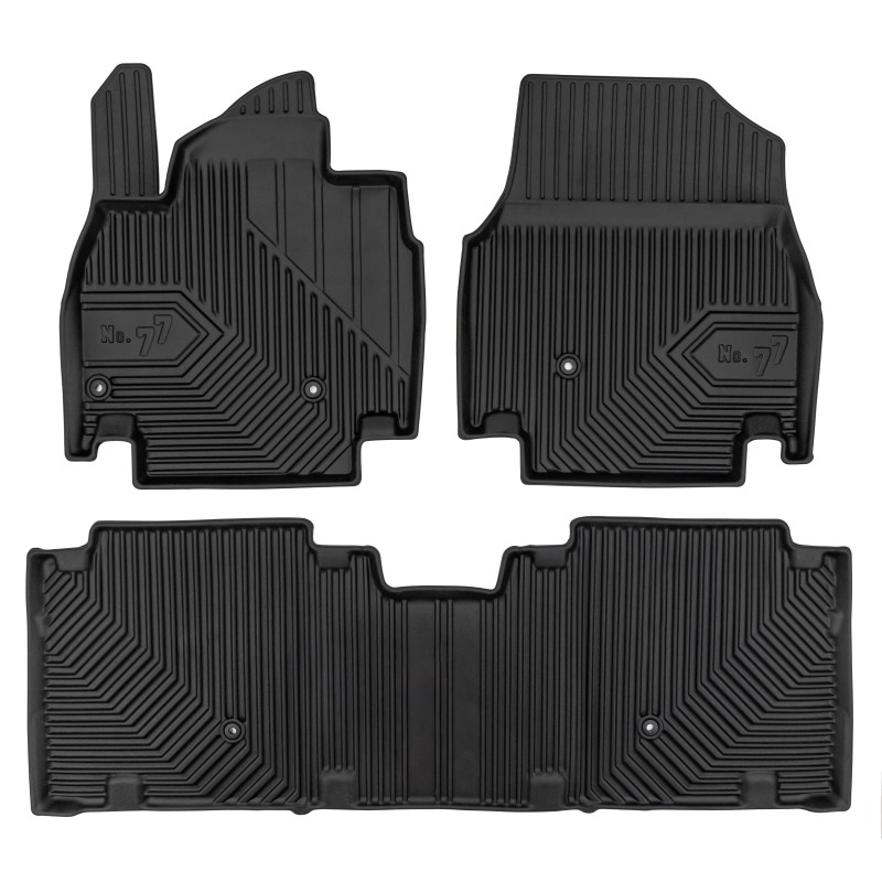 Tappetini compatibili con Kia EV9 dal 2023 in poi, su misura in Gomma TPE