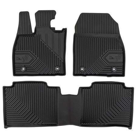 Tappetini compatibili con Lexus RZ dal 2022 in poi, su misura in Gomma TPE