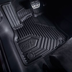 Tappetini compatibili con Skoda Kodiaq II dal 2024 in poi, su misura in Gomma TPE