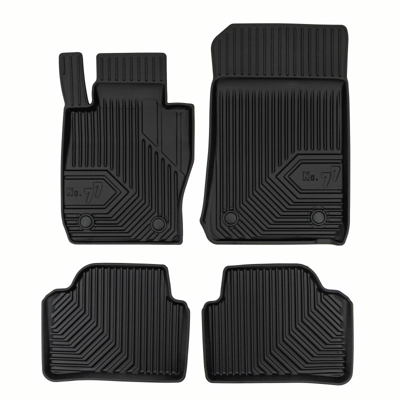 Tappetini compatibili con BMW Serie 3 E91 2004-2012, su misura in Gomma TPE