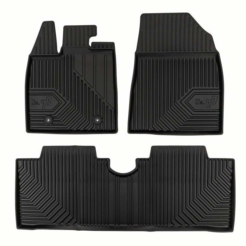 Tappetini compatibili con BYD Dolphin dal 2021 in poi, su misura in Gomma TPE