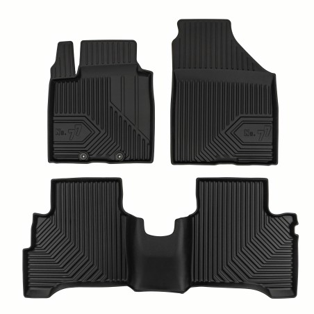 Tappetini compatibili con Suzuki Swift VII dal 2024 in poi, su misura in Gomma TPE