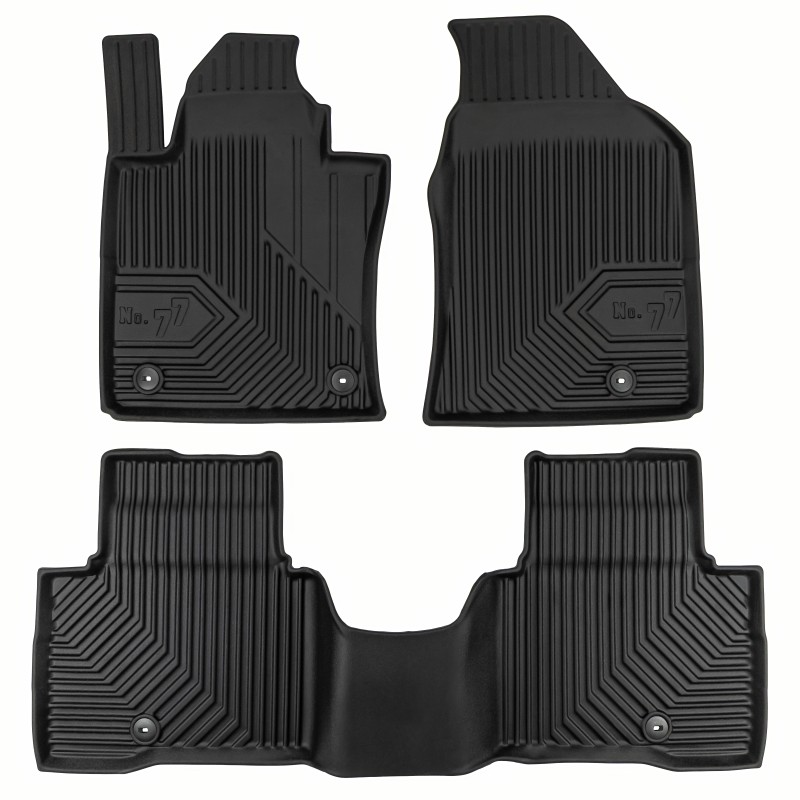 Tappetini compatibili con KGM Actyon dal 2024 in poi, su misura in Gomma TPE