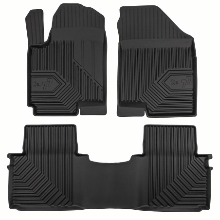 Tappetini compatibili con DFSK Fengon 600 dal 2024 in poi, su misura in Gomma TPE