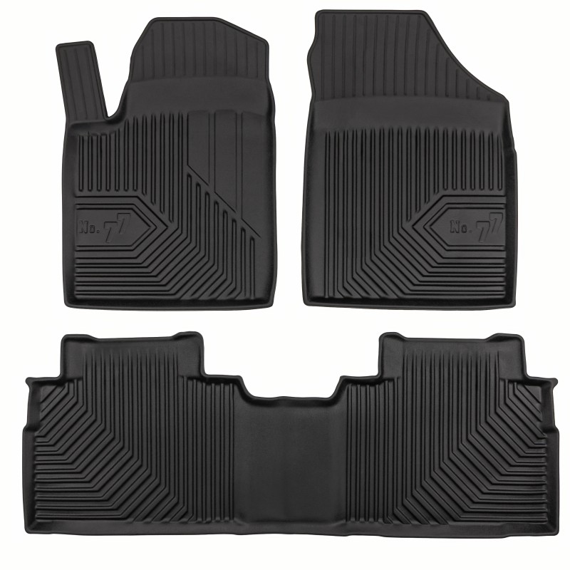 Tappetini compatibili con DFSK E5 dal 2025 in poi, su misura in Gomma TPE