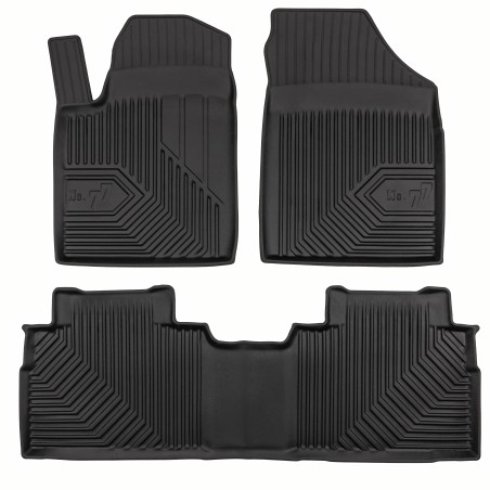 Tappetini compatibili con DFSK E5 dal 2025 in poi, su misura in Gomma TPE