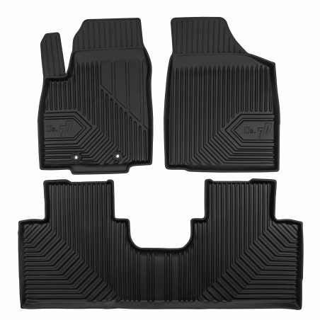 Tappetini compatibili con Forthing T5 dal 2024 in poi, su misura in Gomma TPE