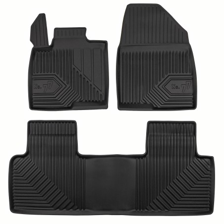 Tappetini compatibili con BAIC Beijing 5 dal 2023 in poi, su misura in Gomma TPE