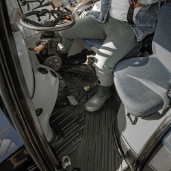 Tappetini compatibili con Massey Ferguson 8S.285 2020-2025, su misura in Gomma TPE