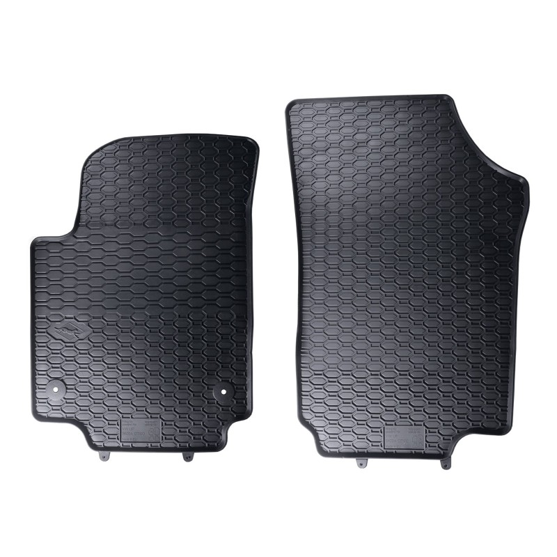 Tappetini compatibili con Skoda Citigo 2011-2019, su misura in Gomma TPE