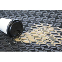 Tappetini compatibili con Volkswagen UP! 2011-2023, su misura in Gomma TPE