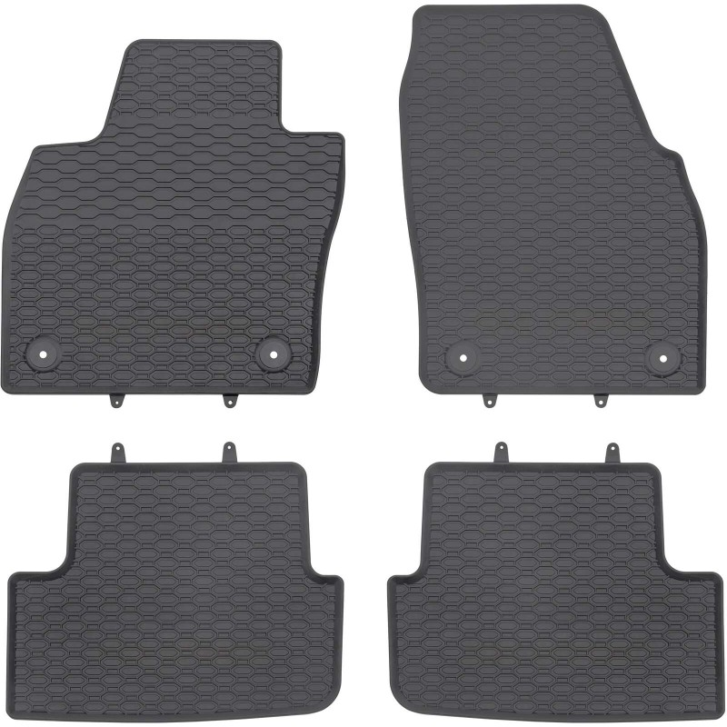 Tappetini compatibili con Volkswagen Taigo dal 2020 in poi, su misura in Gomma TPE