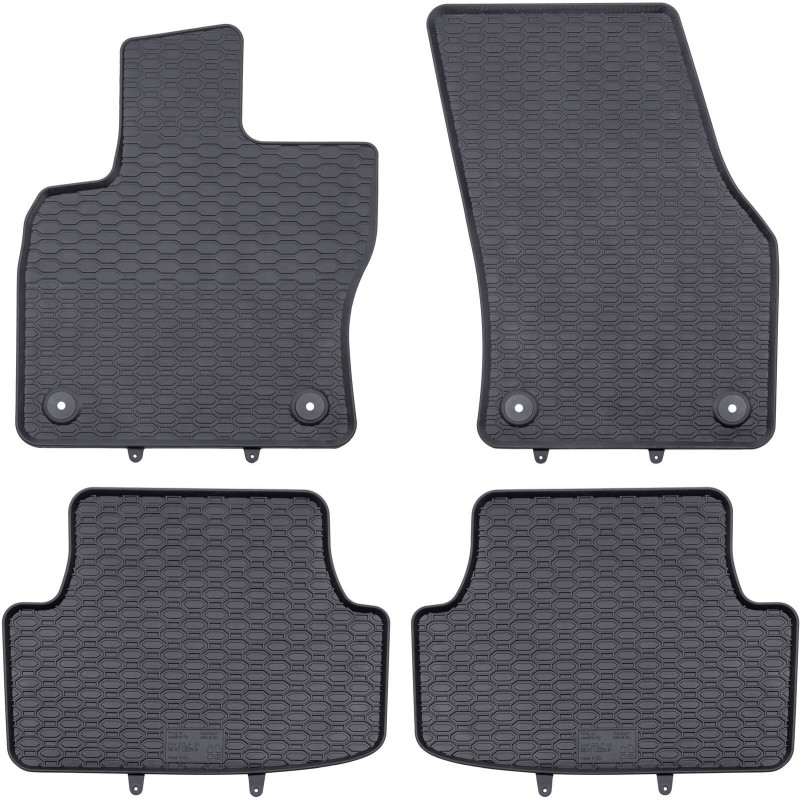 Tappetini compatibili con Cupra Ateca dal 2018 in poi, su misura in Gomma TPE