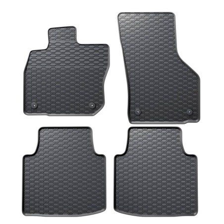 Tappetini compatibili con Skoda Superb IV dal 2023 in poi, su misura in Gomma TPE
