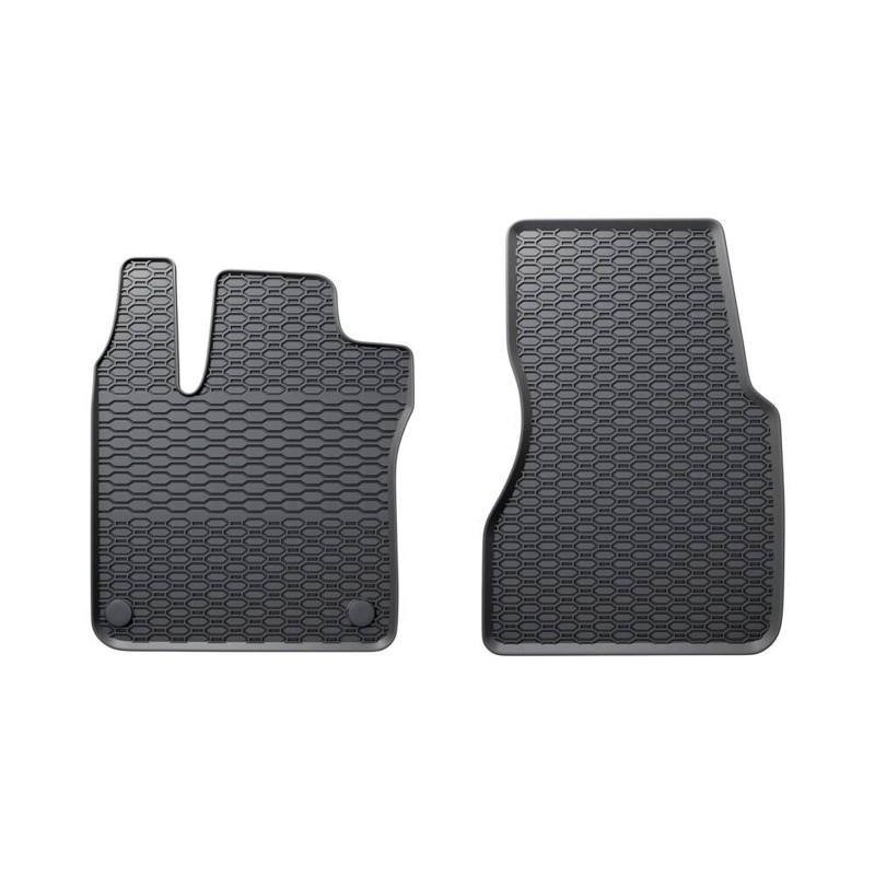 Tappetini compatibili con Renault Twingo III Elettrica 2020-2024, su misura in Gomma TPE