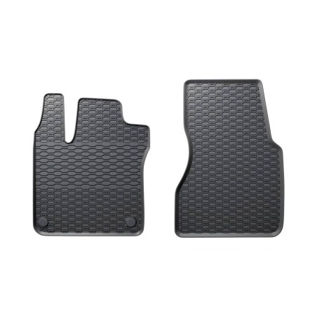 Tappetini compatibili con Smart Fortwo II Elettrica 2017-2024, su misura in Gomma TPE