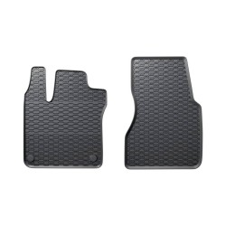 Tappetini compatibili con Smart Forfour II 2014-2020, su misura in Gomma TPE