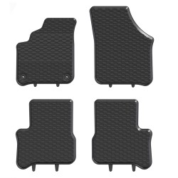 Tappetini compatibili con Skoda Citigo-e IV 2019-2020, su misura in Gomma TPE