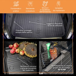 Vasca Baule compatibile con BMW XM G09 dal 2022 in poi, su misura in Gomma TPE