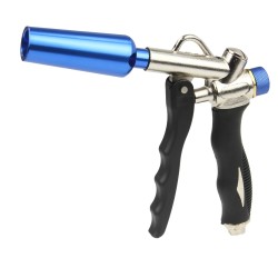 Pistola per Soffiaggio ad Aria Compressa 3 Ugelli Flusso Regolabile