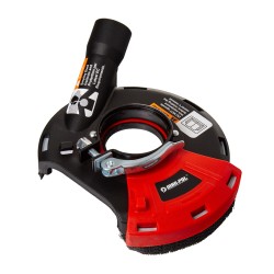 Coperchio antipolvere per smerigliatrici 115125 mm con aspirazione efficiente e accesso angoli