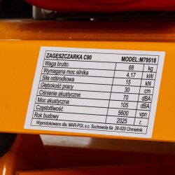 Piastra Compattatrice 90 kg con Motore Benzina OHV  Potente e Trasportabile