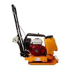 Piastra Compattatrice 90 kg con Motore Benzina OHV  Potente e Trasportabile