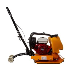 Piastra Compattatrice 90 kg con Motore Benzina OHV  Potente e Trasportabile
