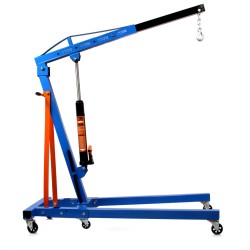 Gru da Officina 2 Ton Pieghevole  Solleva Motori e Macchinari in Sicurezza