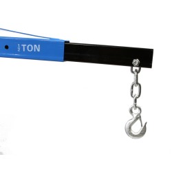 Gru da Officina 2 Ton Pieghevole  Solleva Motori e Macchinari in Sicurezza