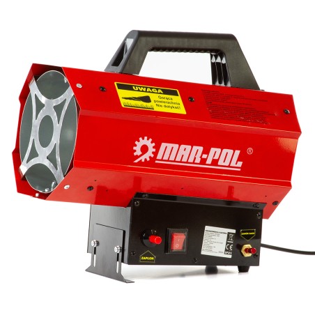 Riscaldatore a Gas 30 kW con Tubo e Riduttore  Calore Potente e Immediato