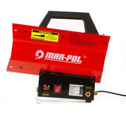 Riscaldatore a Gas 30 kW con Tubo e Riduttore  Calore Potente e Immediato