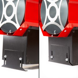 Riscaldatore a Gas 30 kW con Tubo e Riduttore  Calore Potente e Immediato