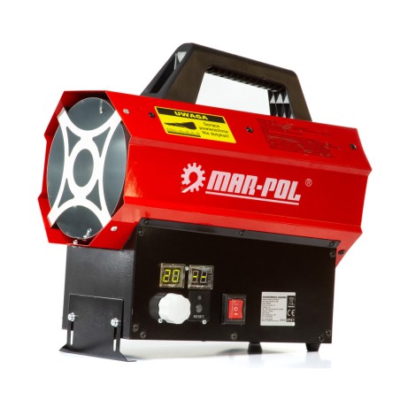 Riscaldatore a Gas 30 kW con Tubo, Riduttore e Termostato  Calore Immediato