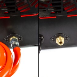 Riscaldatore a Gas 30 kW con Tubo, Riduttore e Termostato  Calore Immediato