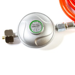 Riscaldatore a Gas 30 kW con Tubo, Riduttore e Termostato  Calore Immediato