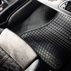 Tappetini compatibili con Chevrolet Nubira 2003-2009, su misura in Gomma