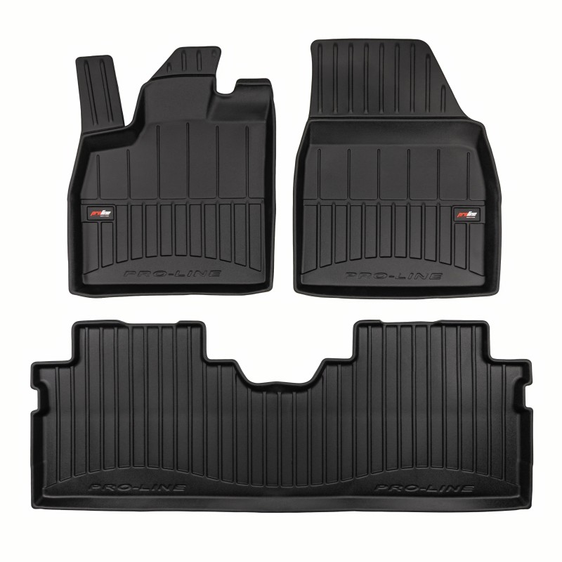 Tappetini compatibili con Bestune T90 dal 2023 in poi, su misura in Gomma TPE