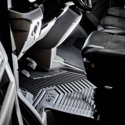 Tappetini compatibili con Volkswagen Transporter T7 dal 2024 in poi, su misura in Gomma TPE