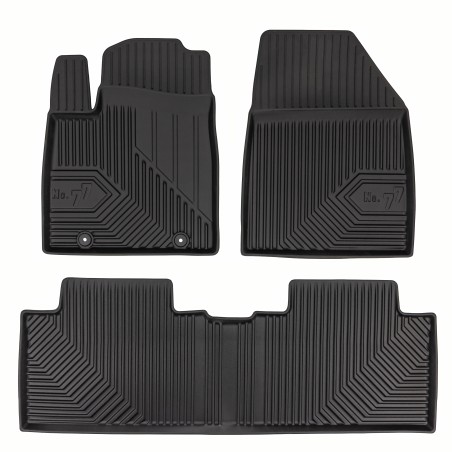 Tappetini compatibili con BYD Atto2 dal 2024 in poi, su misura in Gomma TPE